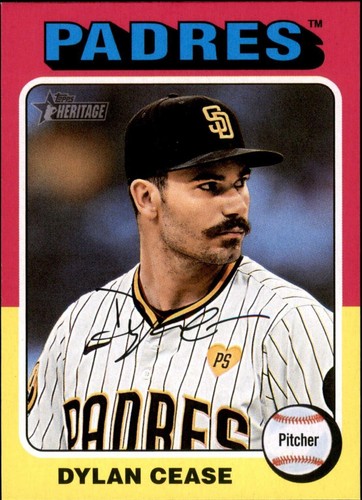 2024 Topps Heritage High Number - Dylan Cease #547
