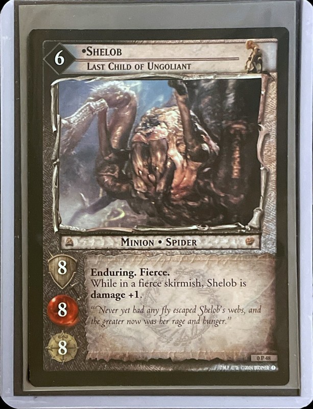 Lotr Tcg: Shelob - Last Child Of Ungoliant - Promo - 0p48