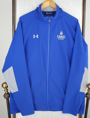 UNDER ARMOUR X IMG ACADEMY Mens Size XL Jacket Full Zip Softshell