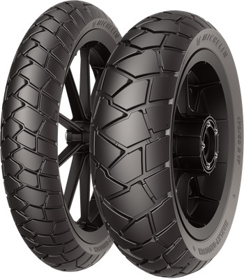 Michelin 25421 Scorcher Adventure Front Tire - 120/70R19
