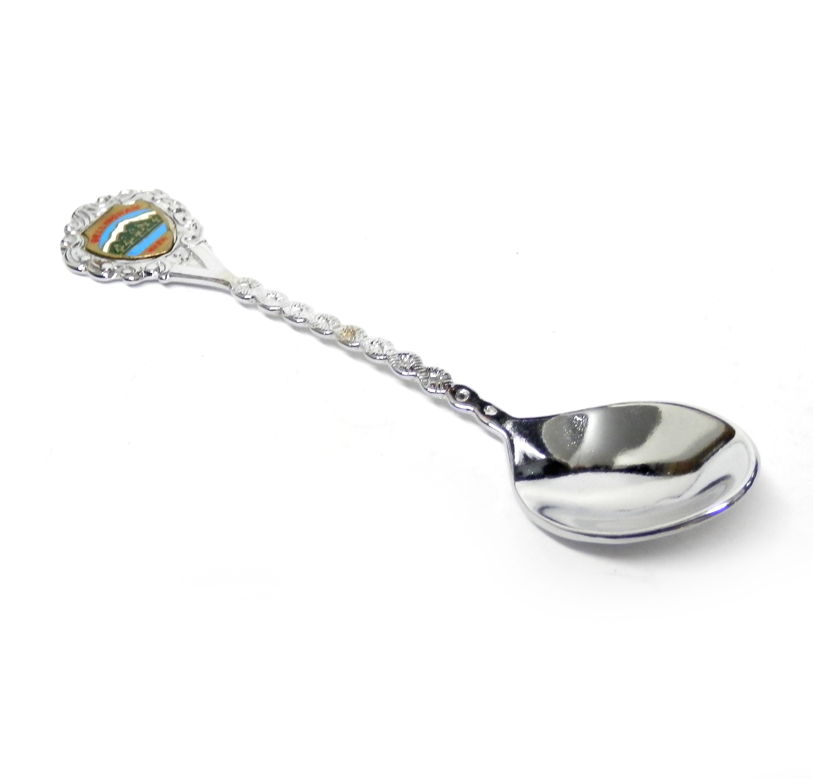 Vintage Bellingham Washington Souvenir Spoon Mt Baker Bellingham Bay 4.5
