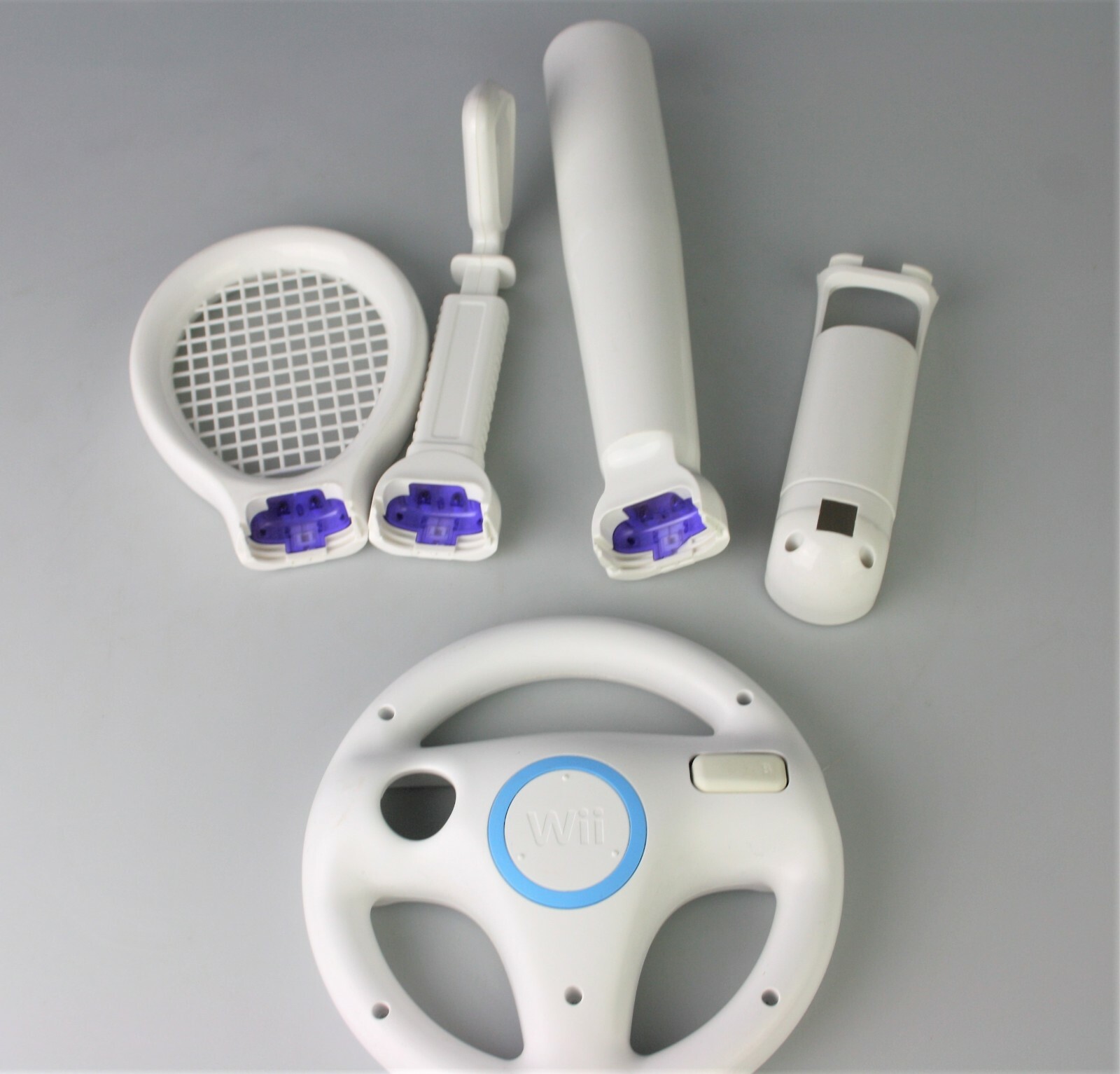Wii Racing Steering Wheel OEM RVL-024 Wheel w/ Wii Sports