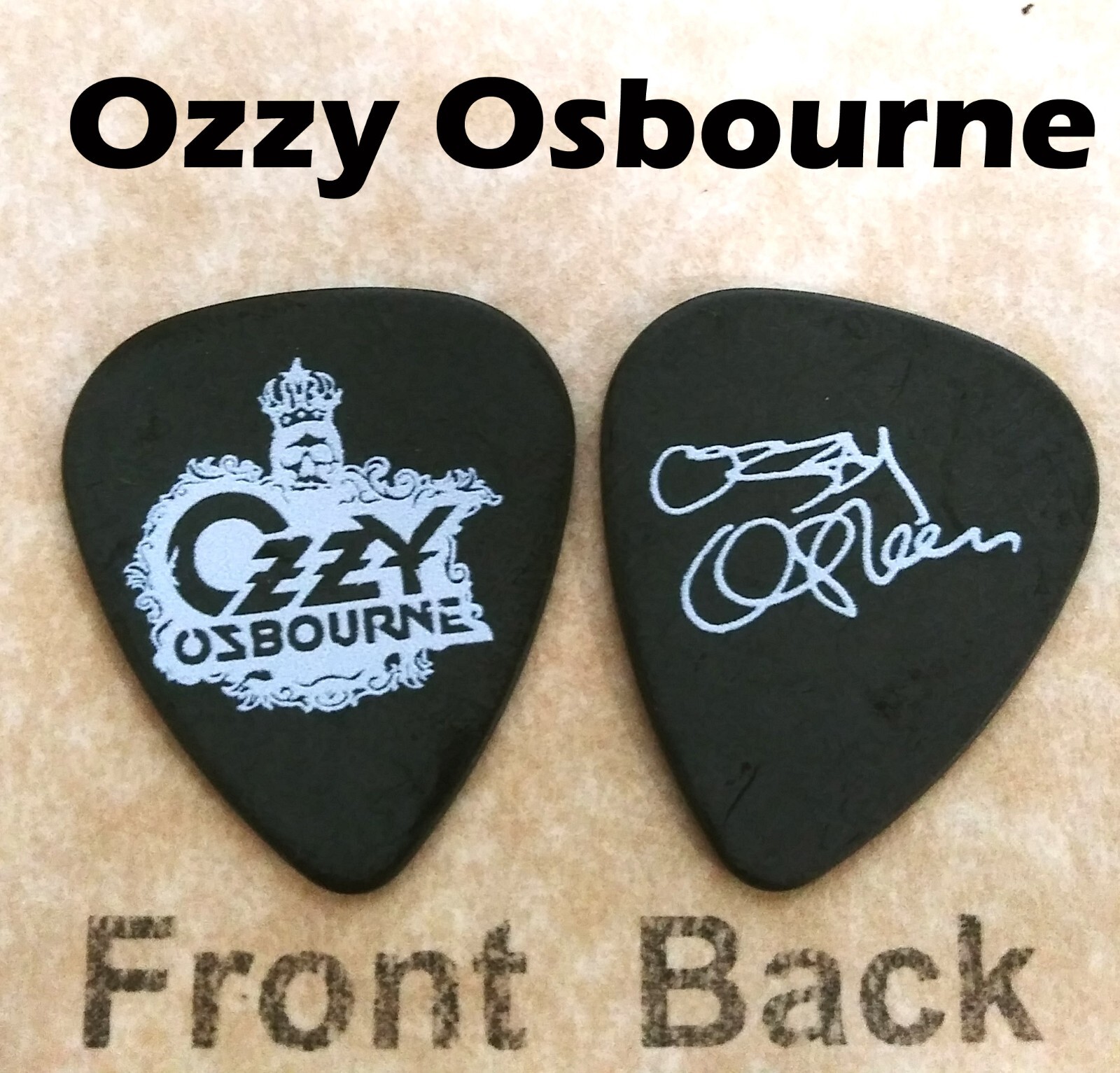 ギター　ピック　ozzy osbourne blasko Blasko Ozzy Osbourne Signature Guitar Pick | eBay