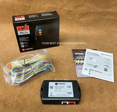 NEW Fortin EVO-ALL Universal Digital Remote Start & Bypass Module
