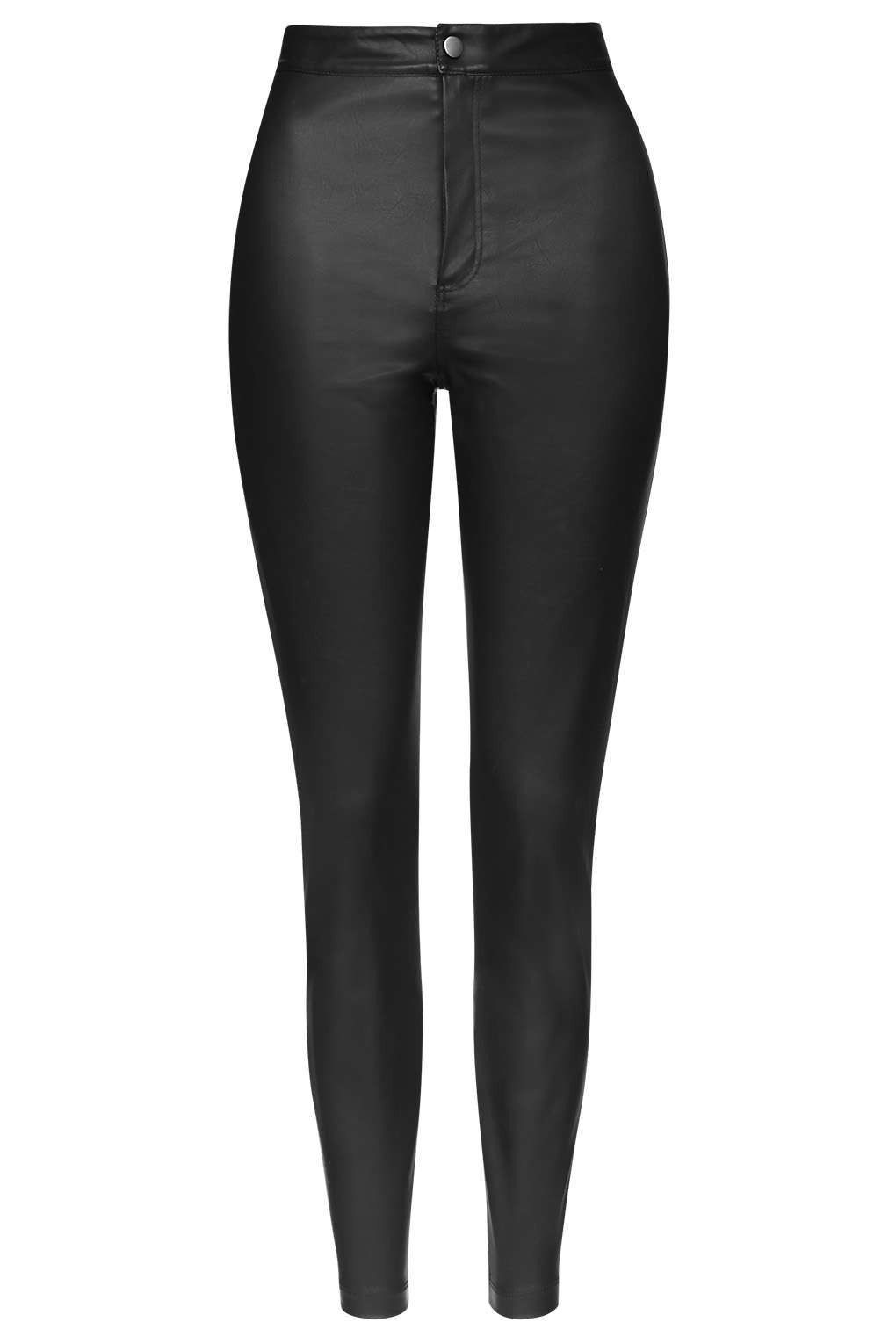 Faux Leather Trousers for Women
