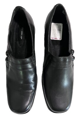 Croft & Barrow Women s 8.5M Finola Shoe Black Leather NEW 
