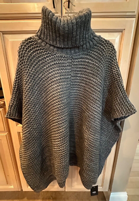 UGG Australia Women s Cozy Poncho Shrug Shawl Pullover One Size