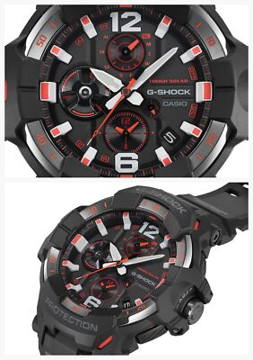 Pre-owned Casio G-shock Men Watch Gr-b300-1a4jf Gravitymaster Master Of Air Bluetooth