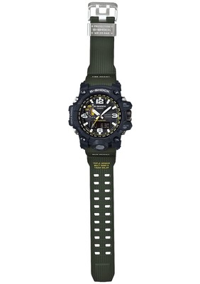 Pre-owned G-shock Casio  Mudmaster Gwg-1000-1a3jf Black Men's Watch With Box