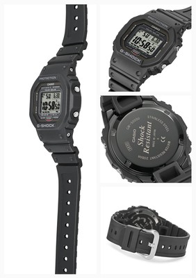 CASIO CASIO G-SHOCK GW-5000U-1JF BLACK SOLAR RADIO DIGITAL MEN'S WATCH WITH BOX