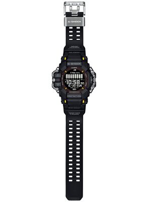 Pre-owned Casio G-shock Gpr-h1000-1jr Rangeman Master Of Bluetooth Gps Men Watch