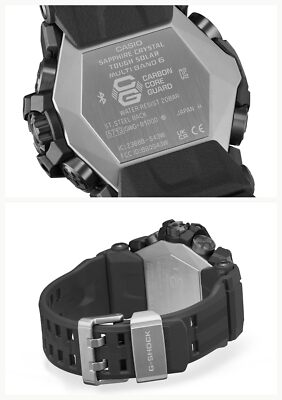 Pre-owned Casio G-shock Mudmaster Gwg-b1000ec-1ajf Limited Emergency Color Solar Watch Men