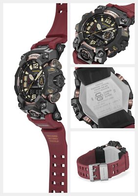 Pre-owned Casio G-shock Gwg-b1000-1a4j Mudmaster Bluetooth Solar Radio Men Watch Alarm