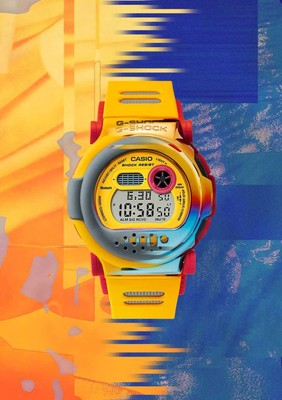 Pre-owned G-shock Bluetooth Equipped Box Set With Replacement Parts Men's Multi-color In Limited Model / Yellow