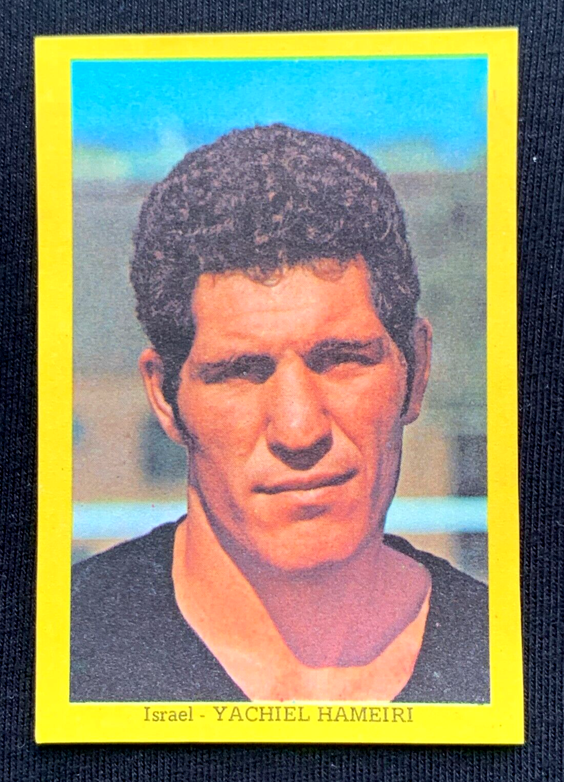 【新品】1970 ワールドカップ メキシコ大会 1970 Mexico World Cup FIFA Cromo #157 YACHIEL HAMEIRI Israel