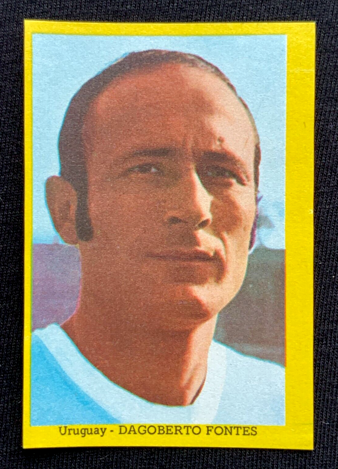 1970 Mexico World Cup FIFA Cromo #255 DAGOBERTO FONTES