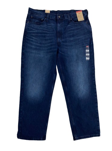 

НОВЫЕ мужские джинсы Levis Strauss 550 из эластичного денима темно-синего цвета размер 40x30, Синий, Levi's 550