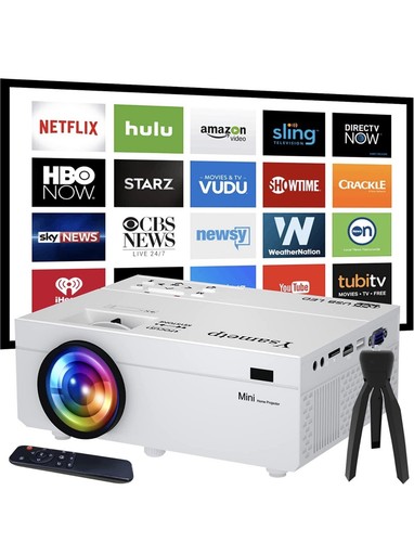 プロジェクター　MINI VIDEO PROJECTOR Amazon.com: Mini Projector | 4K Support 200