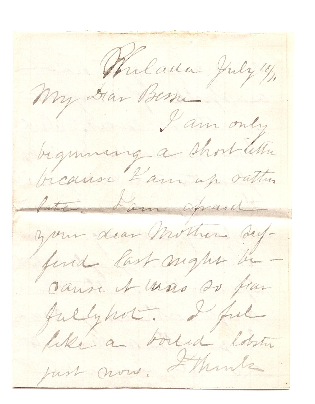 U S Stamps Scott #146 COVER, JACKSON, PHILADELPHIA,W/CORRESPONDENCE,July 10,1871