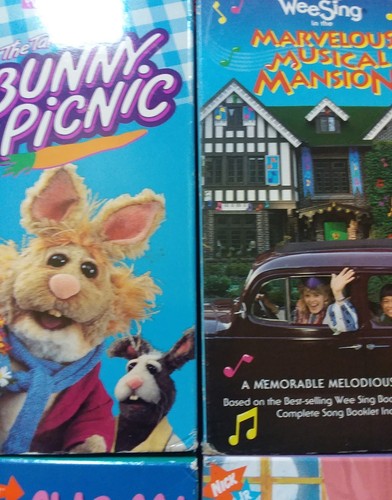 JIMMY NEUTRON 10 kids tape lot  VHS Tape Lot Animation Nickelodeon Nick JR more