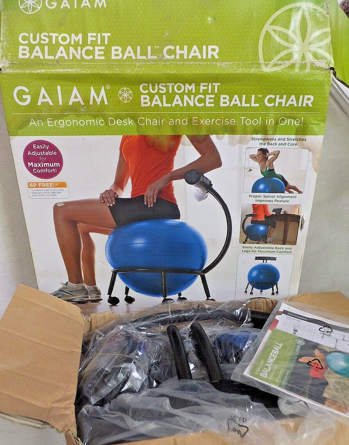 Gaiam Classic Balance Ball Chair Exercise