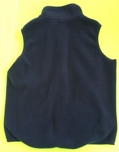 ???? LANDS’ END KID NAVY SOFT FLEECE VEST SZ M (10-12) EUC! ????