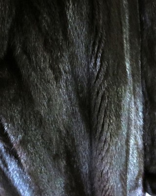 Black Mink Fur Coat Full Length, Shiny, Soft, SIMPLY STUNNING!!! EMBRY'S