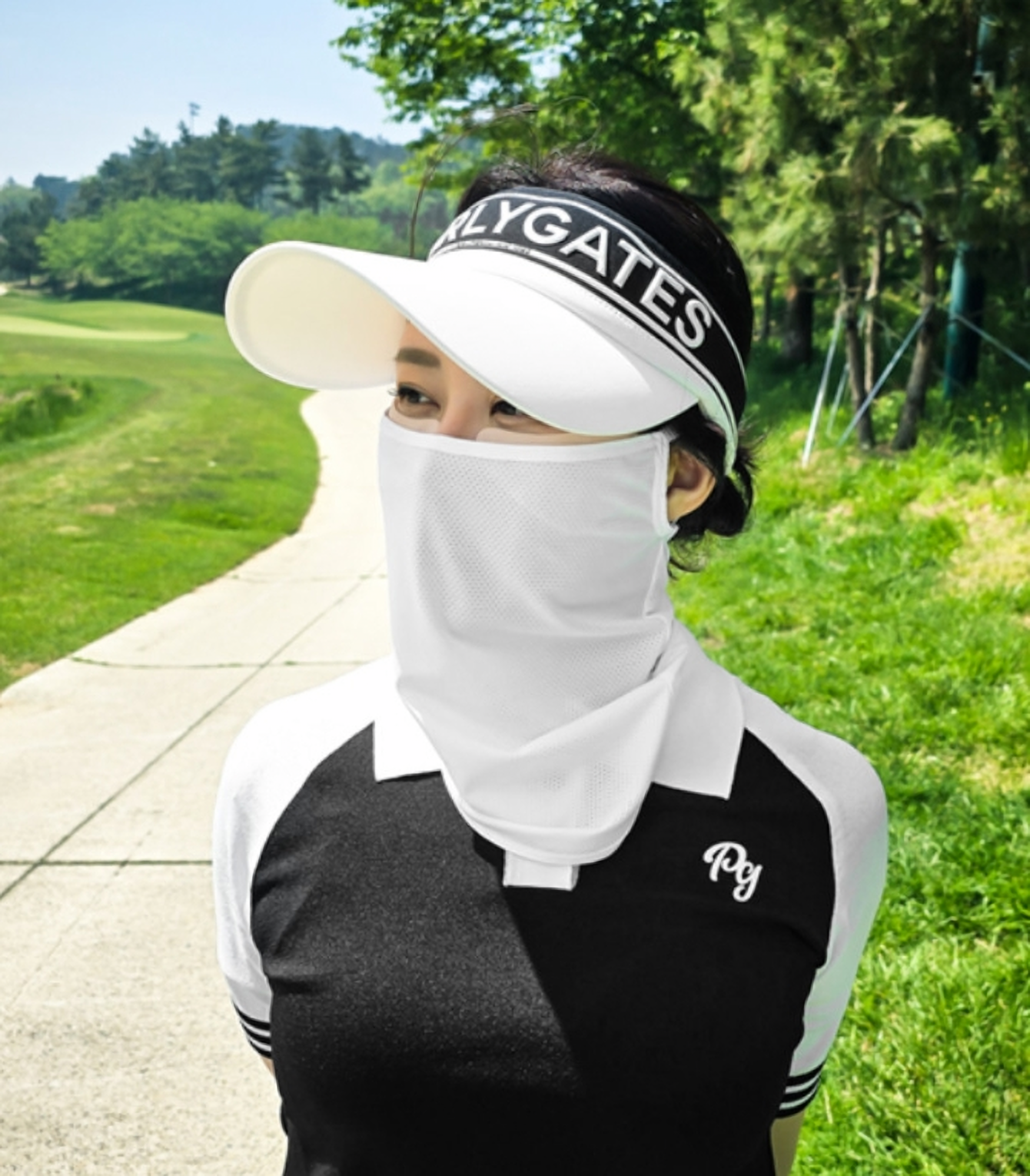 【XEXYMIX GOLF】 UV Shield Full Cover Cooling Hoodie Mask Amazon.com: Generic Cooling Balaclava Sun UV Protection Hood