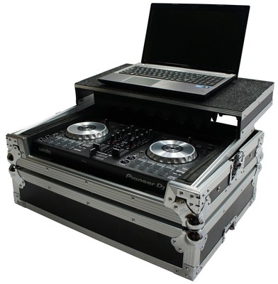 Harmony HCMINILT Flight Glide Laptop Stand Road DJ Case fits Reloop BeatPad