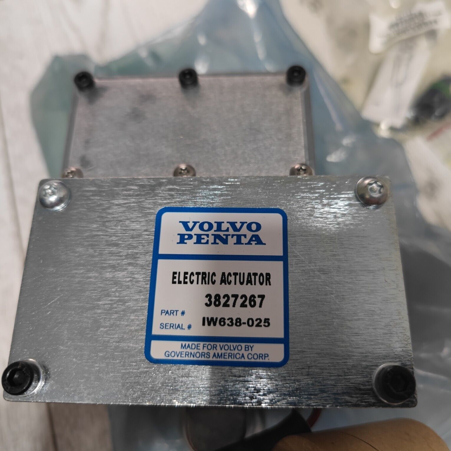 Volvo Penta actuator 3827267 | eBay Volvo Penta actuator 3827267 | eBay