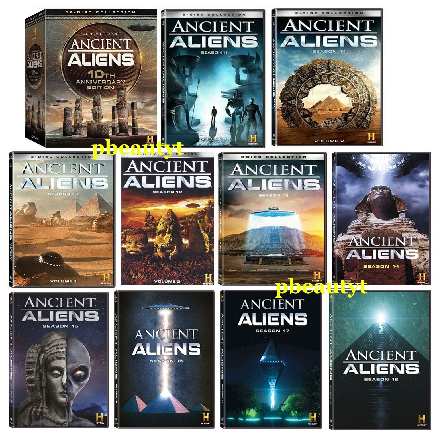 (未使用･未開封品)Ancient Aliens Collector&#39;s Edition [DVD] Brand New Sealed - Ancient Aliens Collector's Edition (DVD