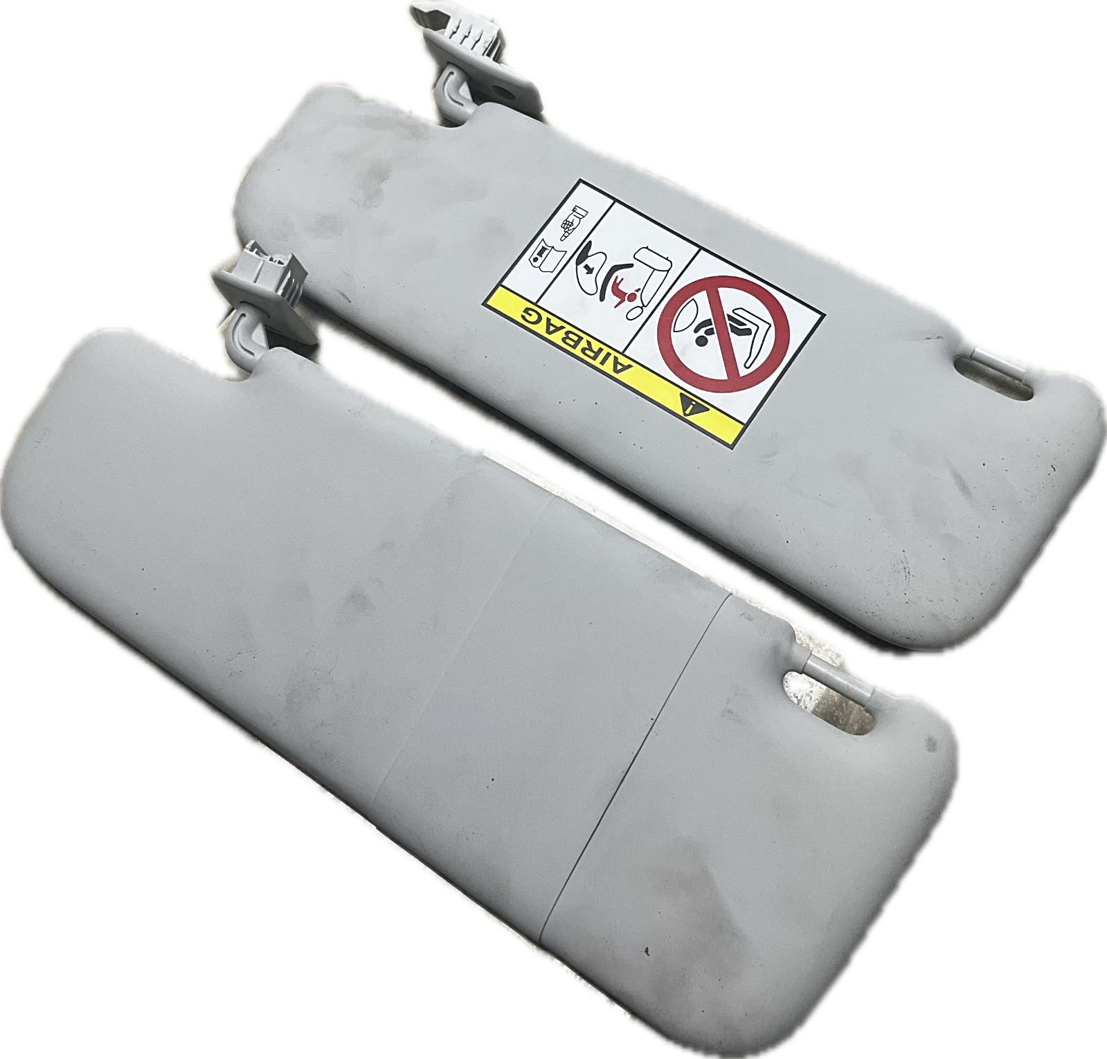 Alette pantine vetrino parasole solo per FIAT 500E 2021 destra e sinistra dx sx