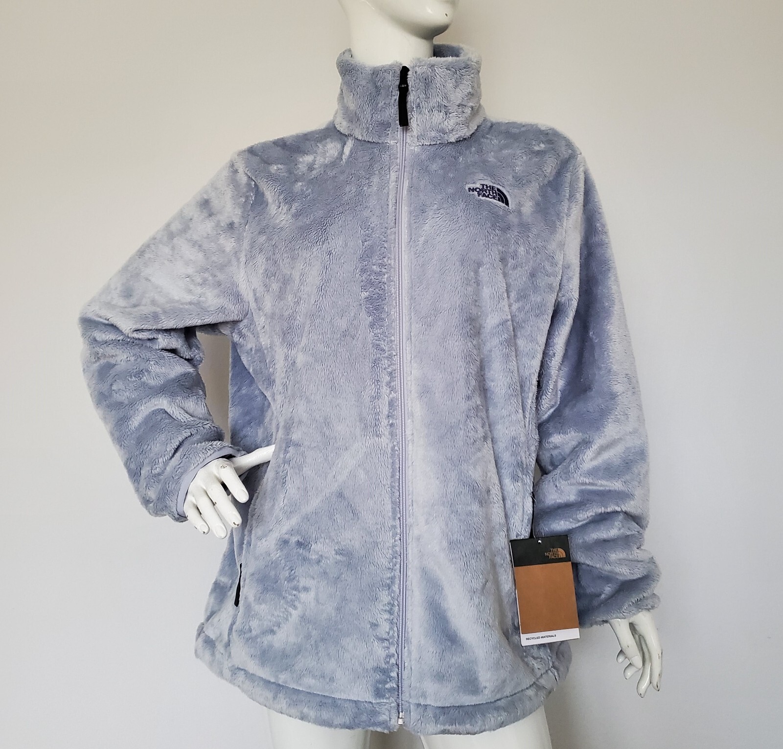 ЖЕНСКАЯ ФЛИСОВАЯ КУРТКА THE NORTH FACE OSITO НА МОЛНИИ DUSTY BARIWINKLE размер XXL