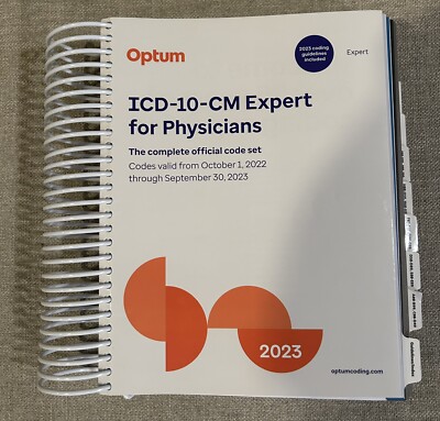 2023 ICD-10-CM Expert for Physicians (Spiral) The complete official code set