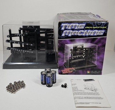 【希少】TIME MACHINE KINETIC CLOCK タイムマシーン Time Machine Can You Imagine Kinetic Display Clock