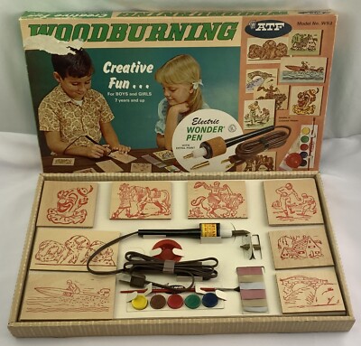 Woodburning Electric Wonder Pen ATF Toys Brand New FREE SHIPPING