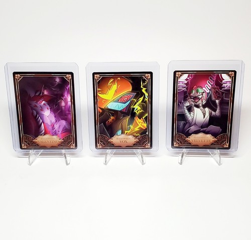 1st edition VOX HAZBIN HOTEL トレーディングカード Hazbin Hotel Trading Card - Vox Premium Foil Ultra Rare 48