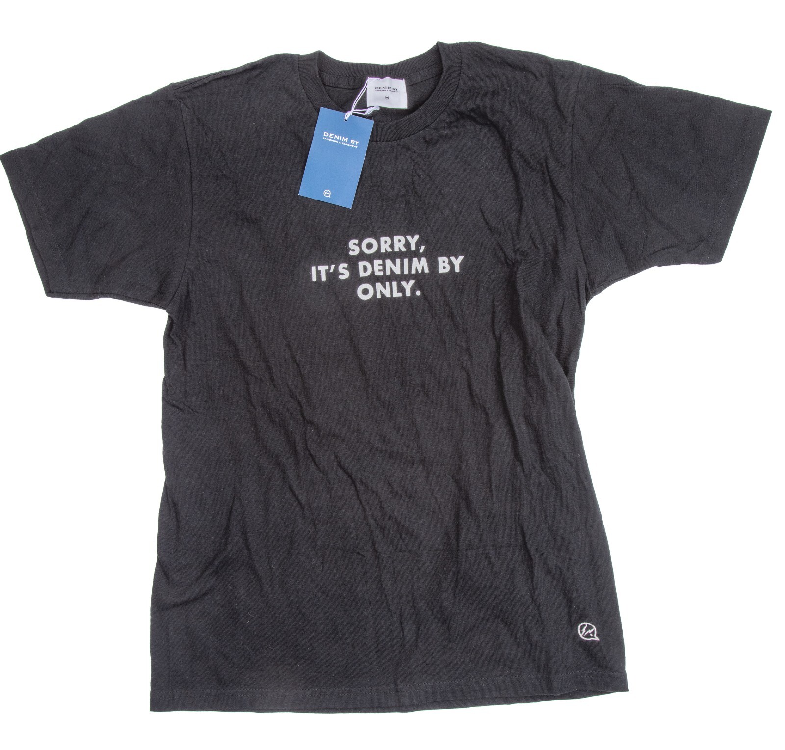 DENIM BY VANQUISH & FRAGMENT シャツ　XL NWT $160 DENIM By VANQUISH & FRAGMENT Black Graphic Print S