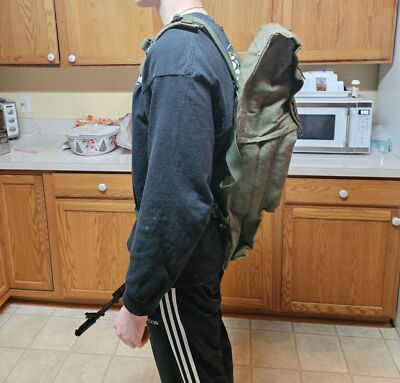 Original Vintage Canvas Carrying Bag Pouch for Three RPG-7