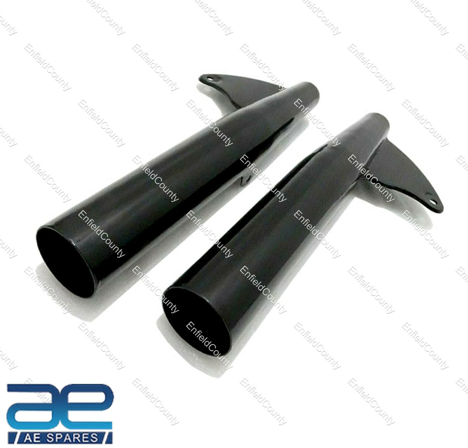 HEADLIGHT BRACKETS PAIR FOR BSA M20 M21 B31 B32 B33 B34 A7 A10  