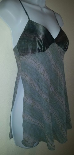 Victoria's Secret Babydoll Slip X Small Sheer Camisole Nighty