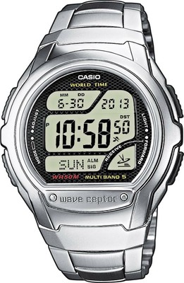 Casio Funk Armbanduhr WV-58DE-1AVEG (L x B x H) 53.4 x 43.7 x 12mm Silber Gehäus