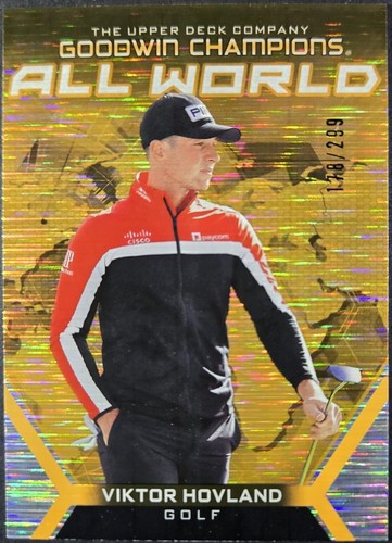 2024 Upper Deck Goodwin Champions - Viktor Hovland #AW-4