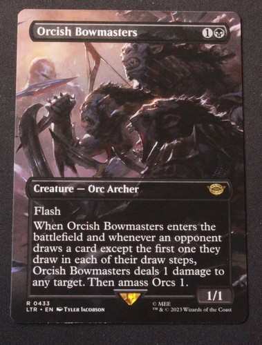 オークの弓使い Orcish Bowmasters x3 foil orcish-bowmasters-prerelease-