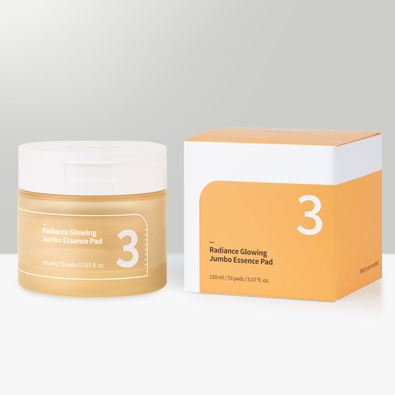NUMBUZIN No.3 Radiance Glowing Jumbo Essence Pad 5.07oz