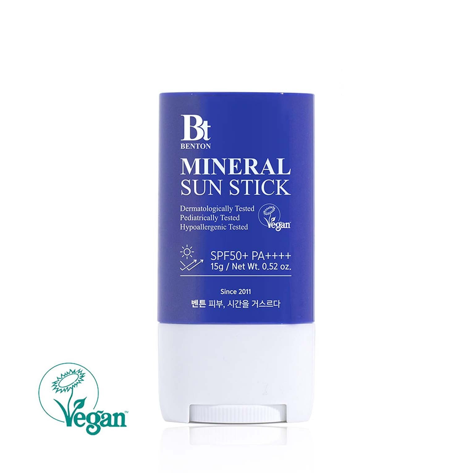 BENTON Mineral Sun Stick SPF50+/ PA++++ 0.53oz / 15g Lasts