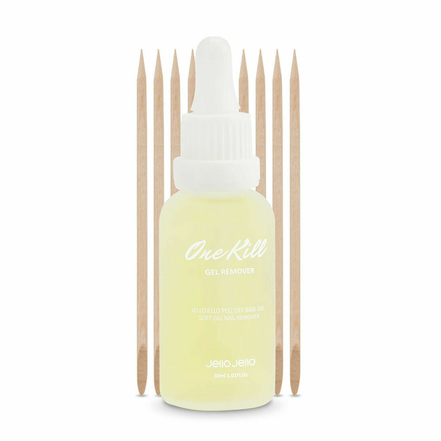 Jello Jello Peel Off Base Gel 10ml Exclusive One Kill Remover 30ml Set GIFT EBG