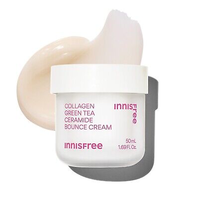 INNISFREE Collagen Green Tea Ceramide Bounce Cream 50ml K-Beauty