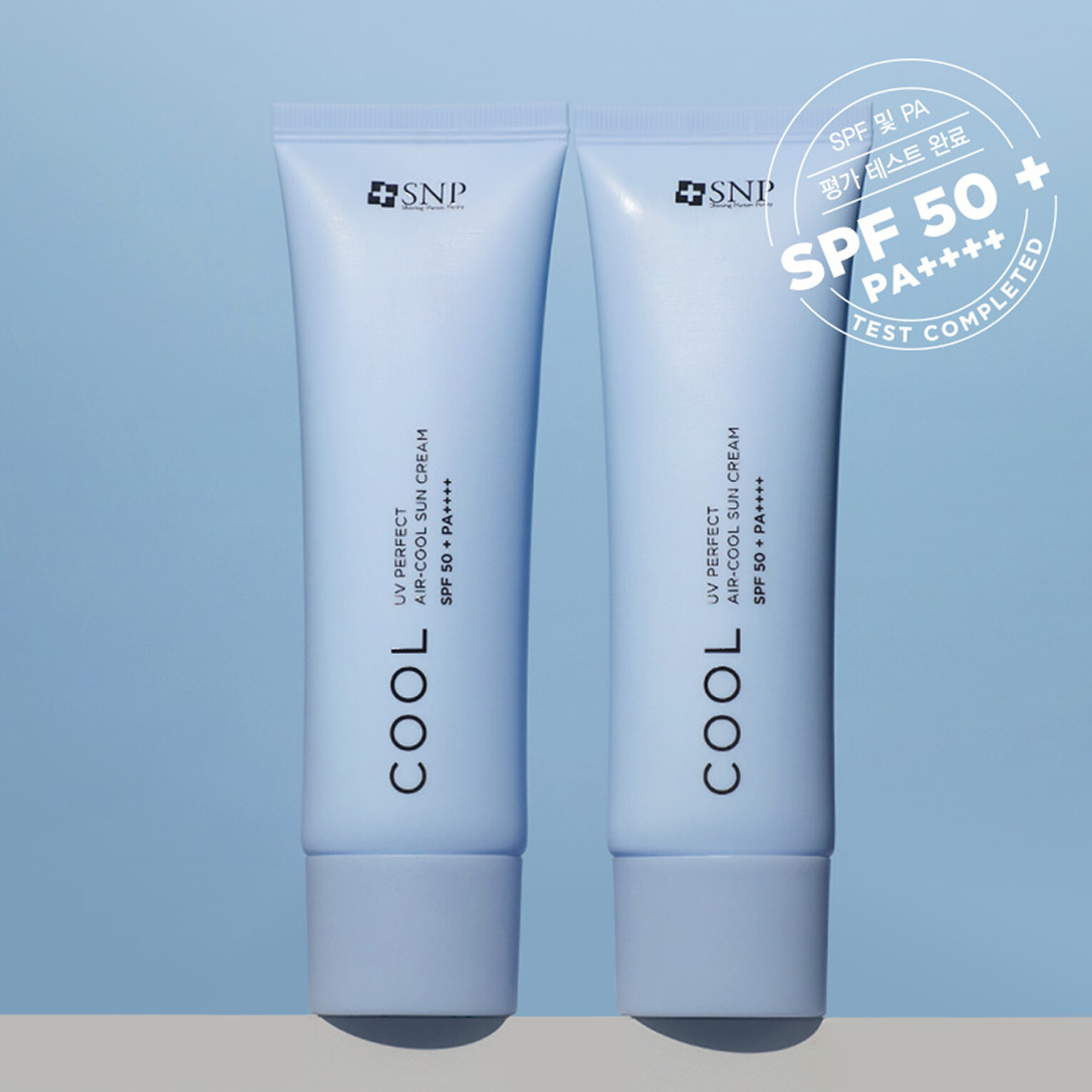 SNP UV Perfect Air-Cool Sun Cream 50ml + 50ml Double Set
