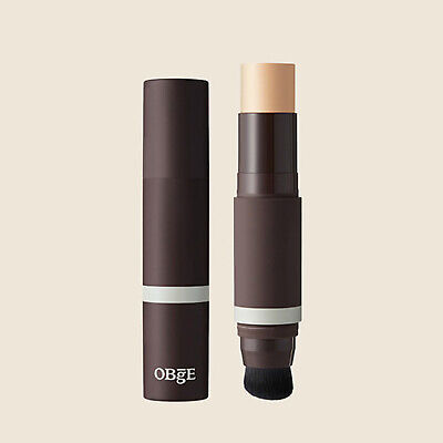 OBGE Natural Cover Foundation 13g for MEN SPF50+/PA++++ Built-in Makeup Brush